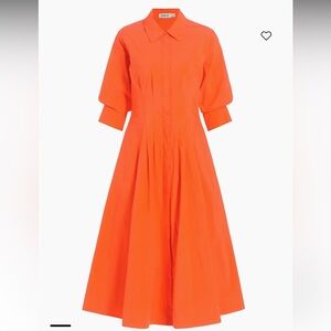 Simkhai Jazz Pintuck Midi Shirtdress